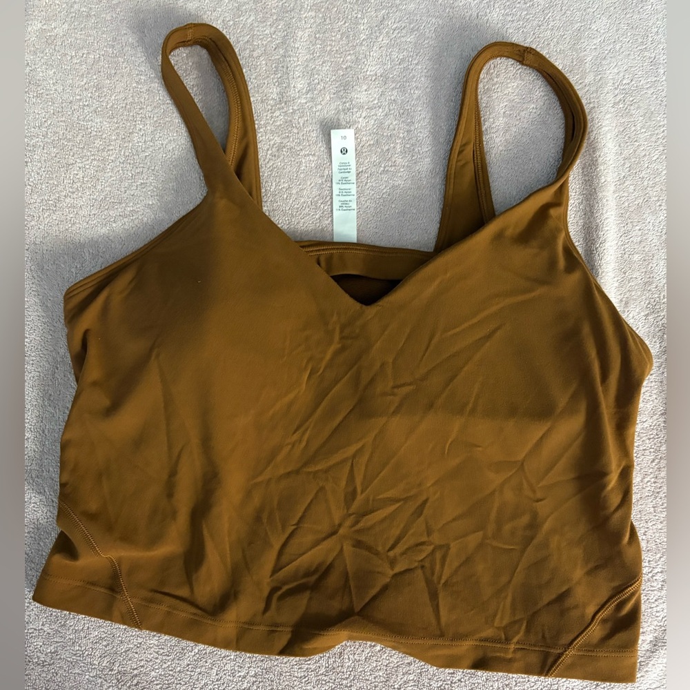 lululemon athletica Brown Align Tank Top